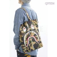 ราคา (มีกล่อง) A BATHING APE® 2015 SPRING COLLECTION BAPE®CAMO กระเป๋าผ้าสะพายไหล่ (28973150223)