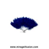 ราคา พัดขนนก Fan สีน้ำเงิน (517252875)