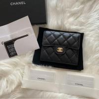 ราคา New Chanel Trifold Wallet Black Caviar GHW HL 29xxx (5335920752)