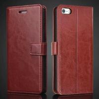 ราคา สําหรับ Apple iPhone 5 5S 5C 4 4S 6 6S 7 8 Plus iPhone SE 2016 เคสหนังกระเป๋าสตางค์วินเทจพับพลิกป้องกันกรณีพร้อม Kickstand ผู้ถือบัตรฝาครอบ (28924401261)