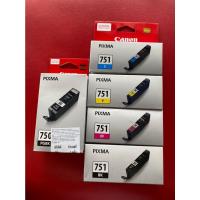 ราคา Canon 750 PGBK / 751 BK ,C,M,Y Ink Cartridge1Y หมึกแท้พร้อมกล่อง (11246381580)