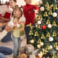 ราคา จี้ต้นคริสต์มาสโคมไฟโทรจันหลายสไตล์-ประกายดาวเครื่องประดับซานตาคลอส-สร้างสรรค์ธีมคริสต์มาสโกลเด้นระฆังจี้ (42064110144)