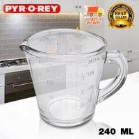 ราคา PYR-O-REY แก้วตวง ถ้วยตวงแก้ว จาก Mexico ขนาด 240 ml (1956933166)