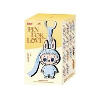 ราคา [ของแท้ 100%]POPMART LABUBU V4 THE MONSTERS Pin For Love Series -Vinyl Plush Pendant Blind Box (A-M) (43966443001)
