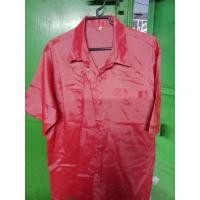 ราคา เสื้อเชิ้ตผู้ชายสีแดงคอปกกระดุมหน้า (24064204350)
