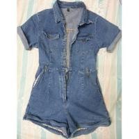 ราคา จั้มสูทยีนส์ ผ้ายืดเล็กน้อย (2156983017)