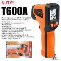 ราคา เครื่องวัดอุณหภูมิเลเซอร์แบบไม่สัมผัส T600A แบบดิจิทัลเครื่องวัดอุณหภูมิอินฟาเรดเครื่องมือทางอุตสาหกรรม (22350518128)