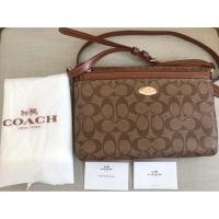 ราคา กระเป๋ามือสอง COACH ของแท้ 100% มีข้างในมีกระเป๋าใบเล็ก 1 ใบ, ถุงผ้า, การ์ด ขนาด 10 x 7 x 2 นิ้ว (7305755154)