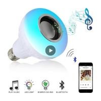 ราคา หลอดไฟลำโพงบลูทูธ เปลี่ยนสี หรี่ไฟ พร้อมลำโพงในตัว LED Bluetooth Music bulb Speaker (6906926364)