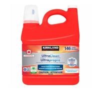 ราคา Kirkland Signature Ultra Clean Premium Laundry Detergent, 146 wash loads 5.73 Liters [แกลลอนแดง] (25877196104)