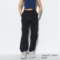 ราคา [มือสอง] กางเกง ขาจั๊ม Uniqlo Parachute Pants สีดำ ไซส์ L (28026190366)