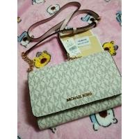 ราคา กระเป๋าสะพาย MK สีขาว ชมพู Michael Kors (4887000885)
