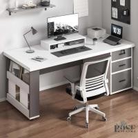 ราคา โต๊ะทำงาน โต๊ะคอม โต๊ะออฟฟิศ โต๊ะผู้บริหาร พร้อมลิ้นชัก (42814055077)