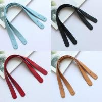 ราคา Yixi Simple Cowhide diy Hand Bag Accessories BD232 with Rivets 35cm Handmade กระเป๋าหนังแท้พร้อมที่จับในโกดัง (29017864462)