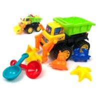 ราคา ของเล่น ชุดตักทราย ตักทรายชายหาด รถดั้มตักทราย 609 (3343961613)