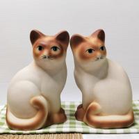 ราคา ตุ๊กตาแมว ตุ๊กตา เซรามิก แมว รุ่นวิเชียรมาศ ตุ๊กตาสัตว์ ของแต่งบ้าน แต่งสวน (1คู่) ทนแดดทนฝนได้ (27650291678)