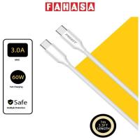 ราคา Pisen Quick Charging Cable - Mr White USB-C CC PD 60W 1m - Pisen CC-PD01-1000 (40113531155)