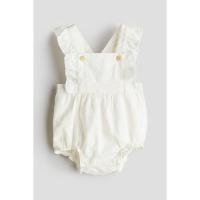 ราคา H&M(เอชแอนด์เอ็ม) กางเกงเอี๊ยมขาสั้นคอตตอน เด็กอ่อน 1060876_4 (26105771770)