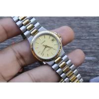 ราคา นาฬิกา Vintage มือสองญี่ปุ่น Tissot Seastar Integrated Bracelet ผู้หญิง ระบบ Quartz Swiss Made ทรงกลม 14มม ของแท้ (27857967427)