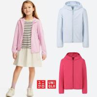 ราคา Uniqlo AIRISM เสื้อแจ็คเก็ตเด็กผู้หญิง Size 2y - 3y / Uniqlo เสื้อแจ็คเก็ตมีฮู้ดสําหรับเด็ก (12768511841)
