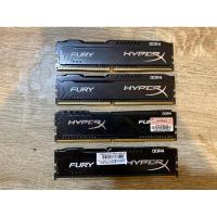 ราคา RAM PC DDR4 8GB/4GB(2666)(2133)KINGSTON HyperX FURY BLACK (18188802224)
