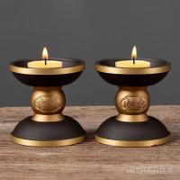 ราคา เชิงเทียนทองแดงบริสุทธิ์ในครัวเรือนสไตล์จีนเชิงเทียนธูปเทพเจ้าแห่งความมั่งคั่งโชคดีห้องโถงพุทธบูชาอุปกรณ์พุทธเชิงเทียนทองเหลืองโคมไฟคู่1 (42715767374)