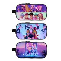 ราคา K-Pop Demon Hunters กล่องดินสอกระเป๋าเก็บนักเรียนความจุขนาดใหญ่พิมพ์กระเป๋าเครื่องเขียน (25246683049)