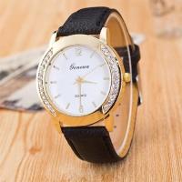 ราคา GENEVA Women Watch นาฬิกาข้อมือผู้หญิง PU Leather Strap (323079603)