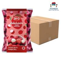 ราคา Aro เอโร่ เนื้อลิ้นจี่แช่แข็ง 1 ลัง (1 กก. x 10) ( ส่งแช่แข็ง ) frozen lychee meat ลิ้นจี่ น้ำผลไม้ (27316055462)