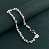 ราคา 2025 ออกแบบใหม่ Handmade Original Fine เครื่องประดับ 925 เงินสเตอร์ลิง 4MM Twisted เชือกสร้อยข้อมือที่ละเอียดอ่อนสําหรับผู้หญิงผู้ชาย Party เครื่องประดับคุณภาพสูงแฟชั่น Party ของขวัญ (43762285140)