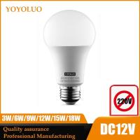 ราคา หลอดไฟ Led E27 3W 6W DC 12V 9W 12W 15W 18W 12 โวลต์ ประหยัดพลังงาน สําหรับกลางแจ้ง (14387178872)