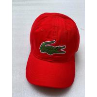 ราคา UNISEX RED LACOSTE BOY CAP (27700065458)
