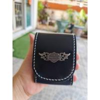 ราคา กระเป๋าหนังแท้ ใส่ปุ้น และ zippo โลโก้ ฮาเลย์ มือหนึ่ง ของใหม่ (26033692452)