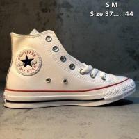 ราคา Converse Chuck Taylor All Star รองเท้าคอนเวิร์สหุ้มข้อ แบบหนังแท้100% รองเท้าหนัง ✅Size:37-44eu พร้อมกล่อง+อุปกรณ์ครบ (19543398960)