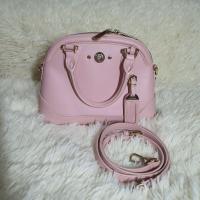 ราคา กระเป๋า Lyn แท้ สีชมพู มีตำหนิ (งดต่อ) (10210620606)