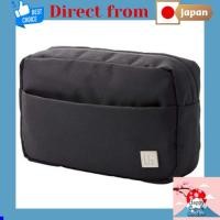 ราคา Elecom Gadget Pouch Bag-in-Bag UB Series Water Repellent 300D High Density Polyester Black BMA-UBGP01BK [Direct from Japan] (25491325801)