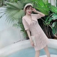 ราคา มินิเดรสลายสก๊อตสีพาสเทล (6551919239)