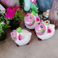 ราคา ตุ๊กตาแต่งสวน ปูนปั้นแต่งสวน แกะน่ารัก (23888045595)