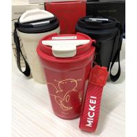 ราคา แก้วลายมิกกี้เมาส์แก้วกาแฟลายมิกกี้เมาส์ พกพาสะดวกมี3สีสแตนเลส304 (23952445326)
