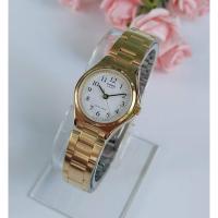 ราคา นาฬิกา Casioแท้ รุ่น LTP-1130N-7B นาฬิกาสำหรับผู้หญิง สายแสตนเลสสีทอง หน้าปัดขาว-ของแท้ 100% รับประกันศูนย์ CMG 1 ปี (1271969665)