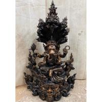 ราคา พระพิฆเนศทองเหลือง ขนาดกว้าง14นิ้ว พระพิฆเนศปางประธานพร นาคปรก (42109181707)