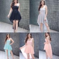 ราคา เดรสออกงาน ทรงเกาะอกหางปลา สวยหรู (5107135159)