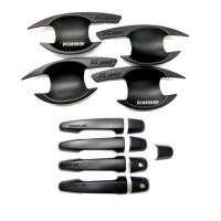 ราคา เบ้ารองมือเปิด+ครอบมือจับ PAJERO SPORT ปาเจโร่สปอร์ต ปี 2008-2014 สีดำด้าน (6633521675)