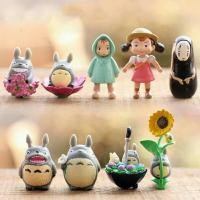ราคา Totoro Figure 1 ชุดมี 9 ชิ้น หรือตุ๊กตา Totoro หรือ Totoro Cake Topper 1 ชุดมี 9 ชิ้น (12086517744)