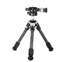 ราคา Andoer W-132C ขาตั้งกล้องคาร์บอนไฟเบอร์ แบบพกพา 25.5 ซม. /8.9 นิ้ว รับน้ําหนักได้ 5 กก. พร้อม 360° แผ่น QR หัวบอล หมุนได้ สําหรับกล้อง DSLR Mirrorless (13897711542)