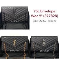 ราคา รบกวนสอบถามstockก่อนกดสั่ง YSL Saint Laurent WOC / Wallet on chain 9 ของแท้ กระเป๋า ส่งฟรีEMS ทั้งร (29418439137)