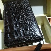 ราคา stingray crocodile wallet purse กระเป๋าหนังปลากระเบน (24851779194)