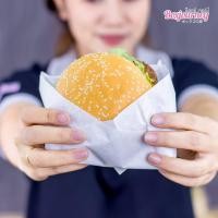 ราคา กระดาษห่อแฮมเบอร์เกอร์ 100 ชิ้น/แพ็ค (5740816669)
