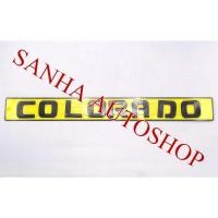 ราคา โลโก้ติดฝากระโปรงหน้าสีดำด้าน Chevrolet Colorado ตัวอักษรสูง 4 เซนต (11849156078)