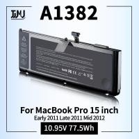 ราคา A1382 A1286 Laptop Battery for MacBook Pro 15 inch Early 2011 Late 2011 Mid 2012 MC721LL/A MC723LL/A MD035LL/A MD318LL/A (28030974053)